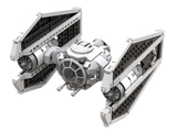 Modubrix Moc Building Blocks Tie/Rd Starfighter Set Bricks Toys Kits 413 Parts Model