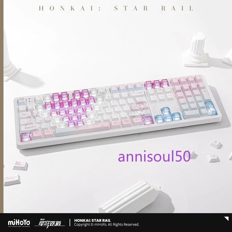 NEW Honkai Star Rail Firefly Mechanical Keyboard MiHoYo Official Anime Preorder Model