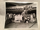 1966 Photo Methodist Youth Group Prepares To Board SAS Plane Vincennes IN Trip Model