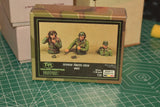 verlinden productions 1/35 german panzer crew set of 3 tops. #136 Model