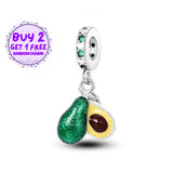 Avocado Dangle Charm, Fruit Dangle Charm, Women Gift Charm, Avocado Charm Charms