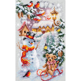 Magic Needle Zweigart Edition counted cross stitch kit "Winter Holiday", 17x27cm Model