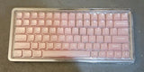 Keyboard Keycaps Jelly, Clear Cute Keycaps, Transparent Pink Custom Key Cap 60 6 Model