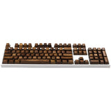Black Walnut Wood keycap Mechanical keyboard OEM High Keycaps 60/87/108 Keys Model