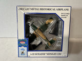 Model Power Postage A-1H Skyraider "Midnight Cowboy" 1:110 Diecast WWII Airplane Model
