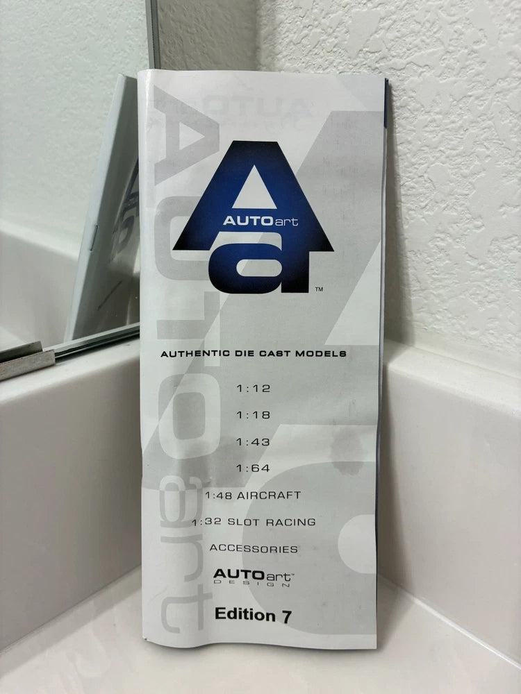 AutoArt Edition 7 Diecast Model Catalogue Booklet Glossy Illustration Pages Model