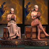 Daenerys Game Of Thrones 3D Printing Figure Unpainted Blank White Model GK Model