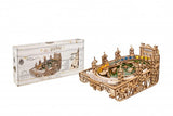 Mechanical UGEARS wooden 3D puzzle Model Quidditch Pinball Construction Set Model