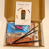 CUTEBEE DIY Book Nook Kit "Romantic Street" ?C Wooden Bookshelf Insert with Light Model