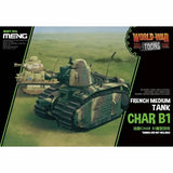 MENG WWT-016 French Medium Tank Char B1 [Q Edition] Model