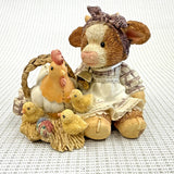 Vintage Mary's Moo Moos "An Un-Eggspected Pleasure!" 1993 - 628840 Model