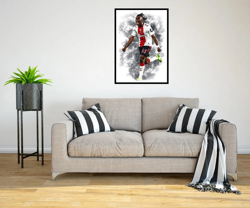 Romeo Lavia 2022/23 Digital Art Print - (On Foamex Board or Photo Paper) Model
