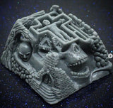 BrewCaps Pain Industrial Grey Artisan Keycap Grey MX Stem Model