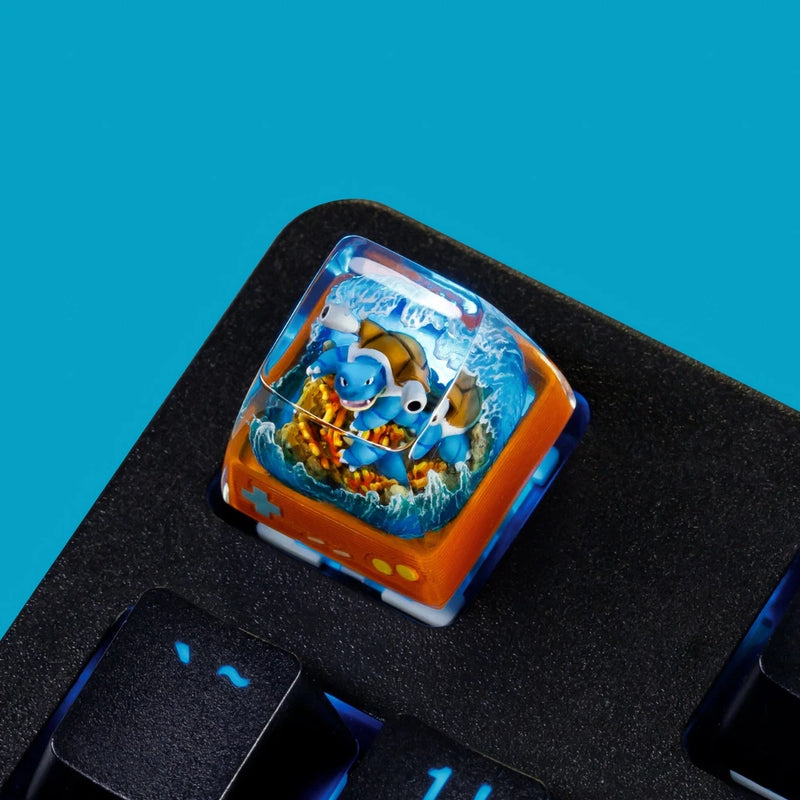 S-Craft Pokemon Artisan Keycap Set : Blastoise Model