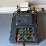 Vintage Remington Rand Model 73 Adding Machine Hand Crank Mechanical Calculator Model