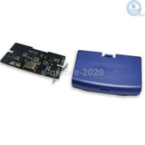 Battery Module Board diy Kit + USB-C Cover Rechargeable For Gameboy Advance GBA Model