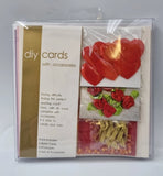 DIY Card Making Kits - 7 Varieties - 6 Cards 6 Envelopes 6 X Accessories Sets Model