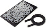 200 O-Rings Shock Absorber Keyboard for Cherry MX + Keycap Puller Model