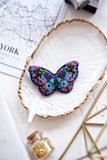 DIY Jewelry making kit "Butterfly", Seed beaded brooch, Bead Embroidery Kit Model