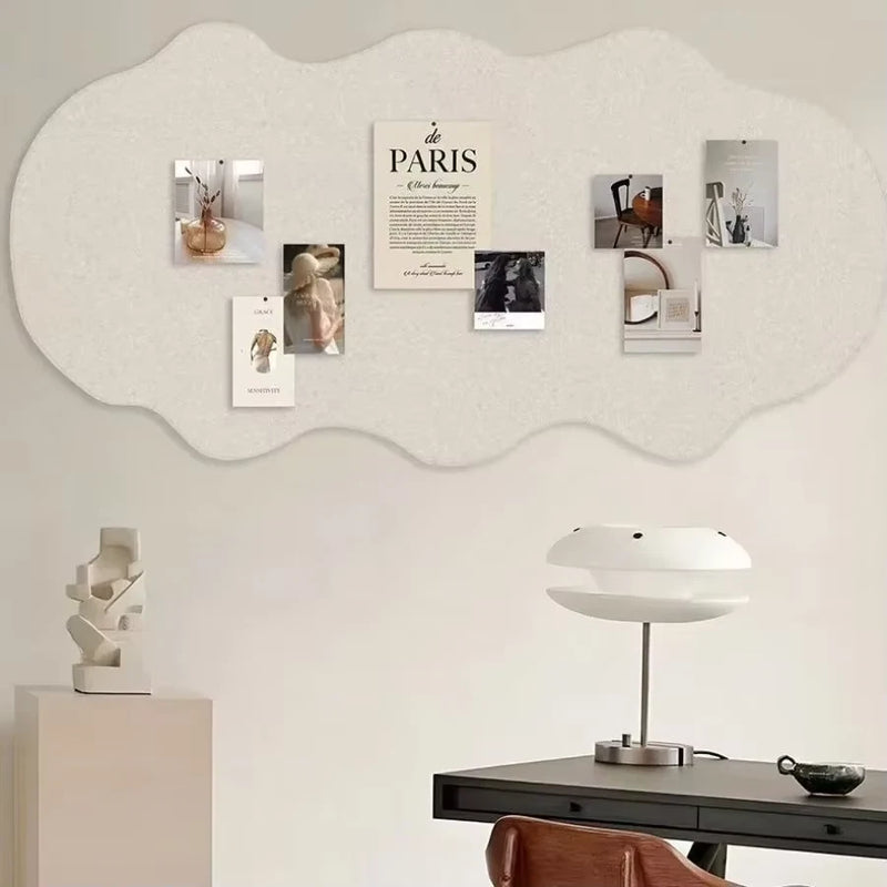 Customs Paid by Seller | Cloud Felt Photo Message Board Wall Decor Stickers Model