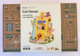 Rolife Cat House DIY 3D Miniature 1/24 Scale Craft Kit DG149 - NEW IN SEALED BOX Model