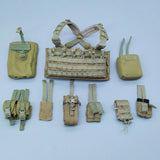 EASY&SIMPLE ES GA1010R 1/6 Scale BRAVO 0-7 Strike Action Figure Vest Pouches Model