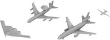 PIT-ROAD 1/700 SKY WAVE SERIES MODERN U.S. AIR FORCE SET 8 MODEL KIT S86 F/S NEW Model
