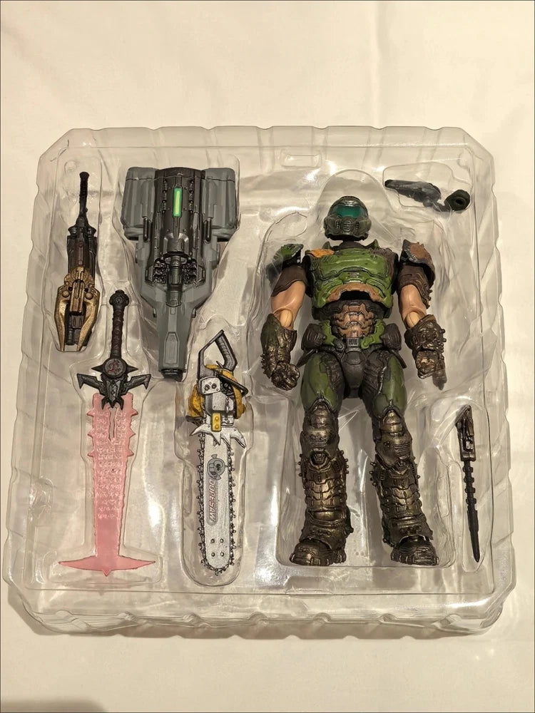 NEW  Figma SP-140 Doom Slayer Action Figure Movable Figurine Collection Model To Model