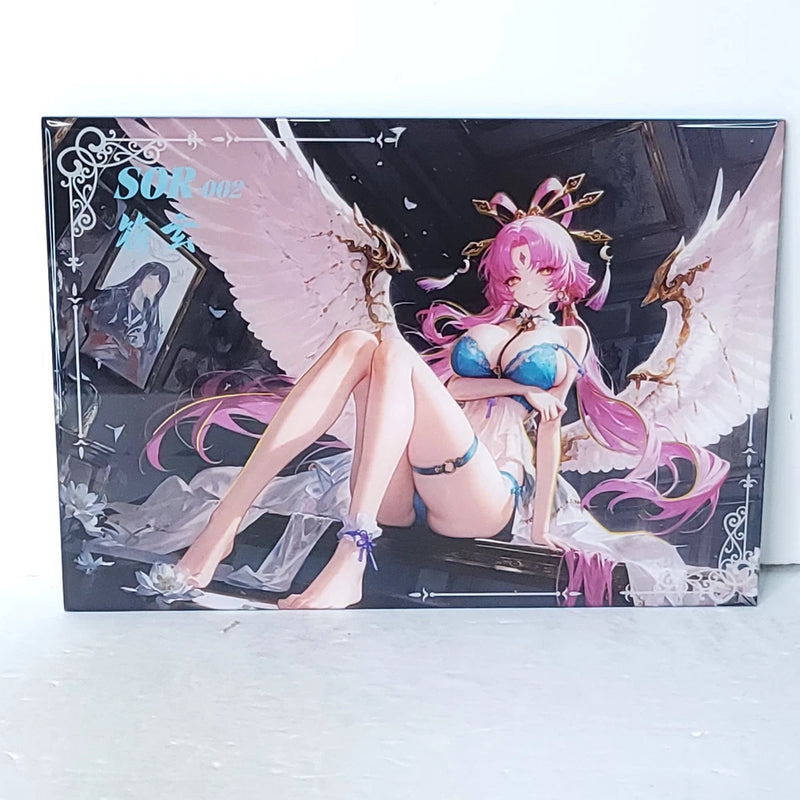 Fu Xuan Waifu Card Anime Angel Acrylic 093/188 Girl Wall Art Oversized Board A5 Model