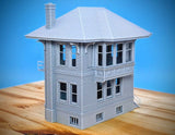 Z Scale - Weirton Junction Signal House WV - 1:220 Scale Building Model