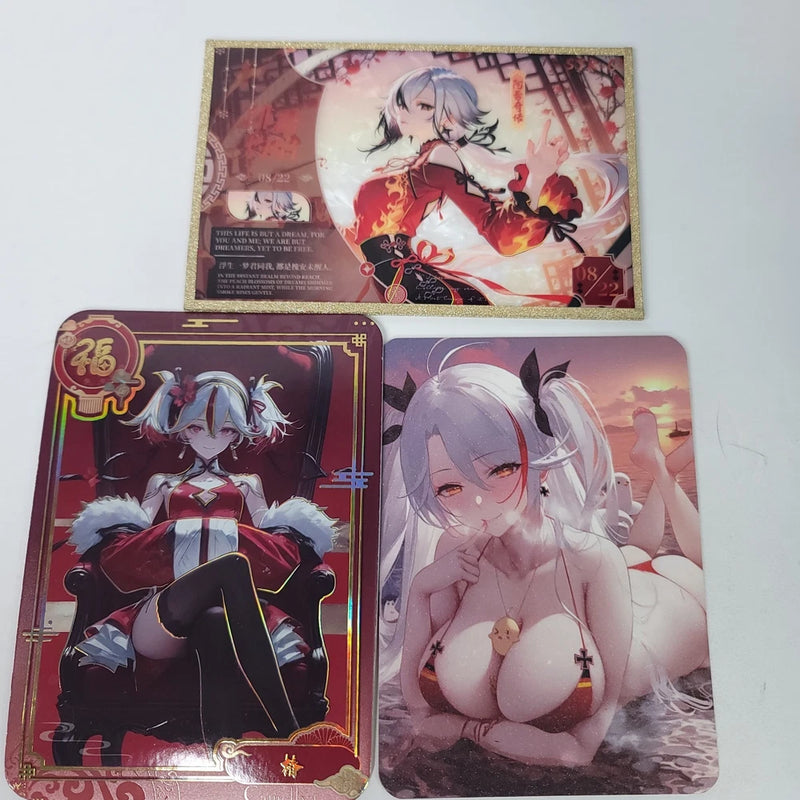 Camellya Wuthering Waves Anime Waifu Art Oversized Board A6 Lot of 3 Model