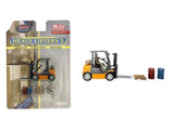 Heavy Lifters Forklift Set II Diecast 1:64 Scale Model - American Diorama AD2434 Model