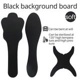 Dental Contrast Plate Photographic Background Board Silicone Rubber Bendable Model