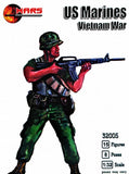Mars Figures 32005 US Marines, Vietnam War, 1:32 scale plastic model kit Model