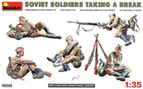 1:35 Resting Soviet Red Army Infantry In World War Ii Assembly Model Model