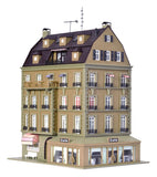 Vollmer 43783 HO Coffee Shop Building Kit with Interior and LED-Lighting Model