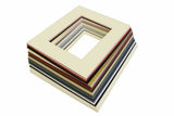 12x12" Picture Photo Bevel Edge Mount  Many Aperture Sizes & Colours Model