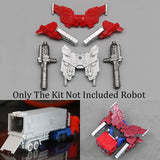 3D DIY Trailer Backpack Cannon Upgrade Kit For BLOCK GALAXY OP Prime Megatank Model