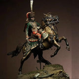 Napoleon's Elite Cavalry Resin Figure 1/24 Model Kit Unpainted Unassembled Toys Model