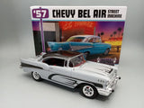 1:25 Scale Model Kit '57 Chevy Bel Air Street Machine-Kustom Kruisers by AMT1460 Model