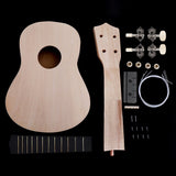 21" Soprano Ukulele DIY Kit Handwork Painting Assembly Build Your Own Ukulele US Model