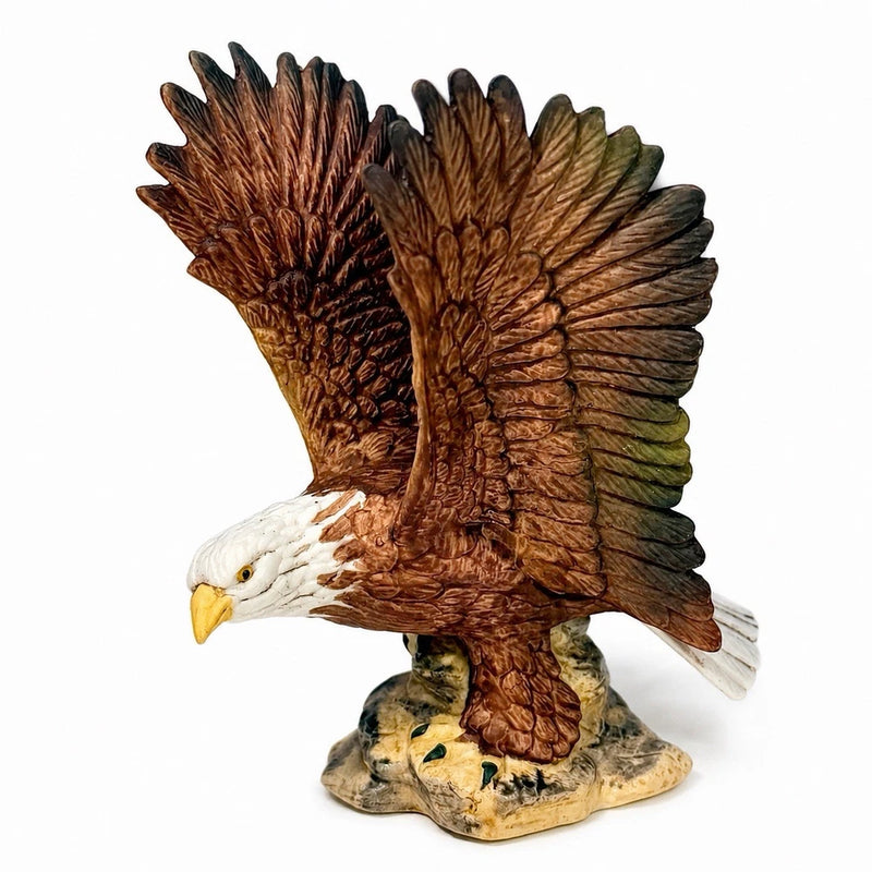 VTG David Grossman Design American Bald Eagle Figurine Soaring Bird of Prey 4¡± Model