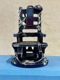 Metallica Ride the Lightning Blue Chair Figurine Official Boxed Merch Gift Model