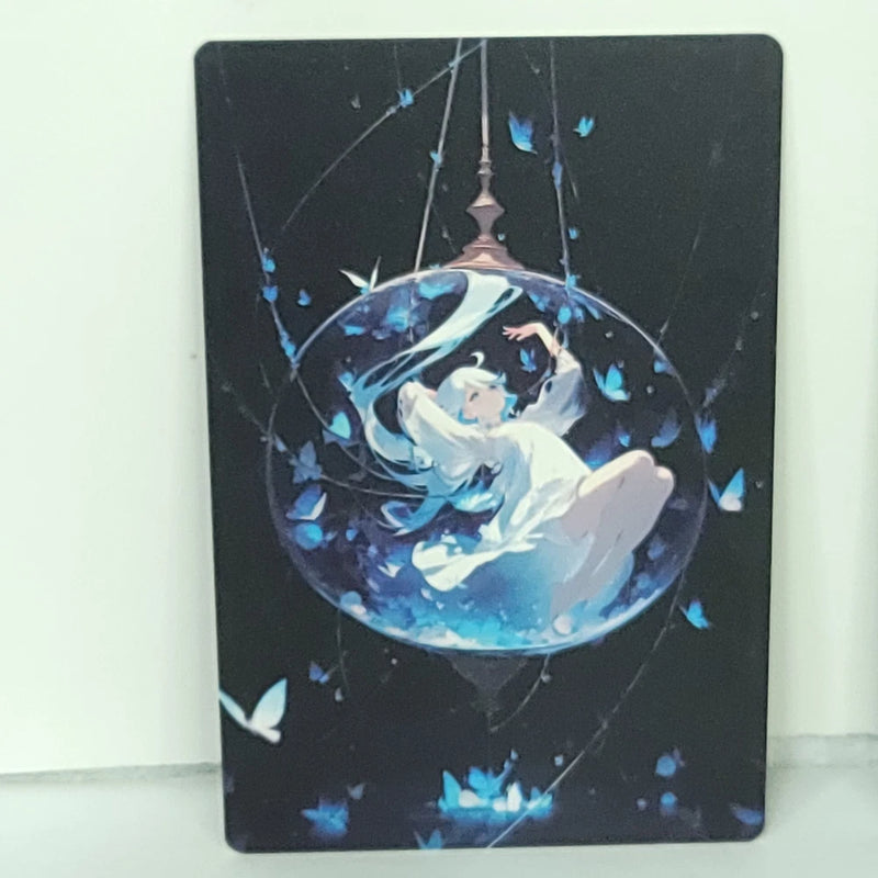 Furina Bubble Premium Waifu Card Anime Wall Art Oversized Board A5 Model
