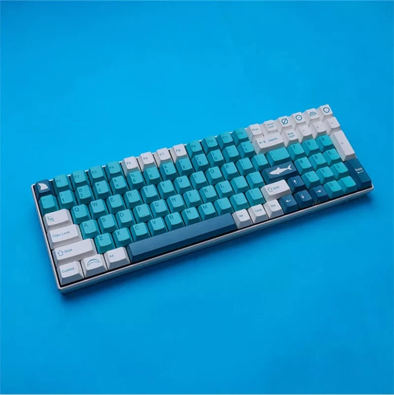 DIY Shark Bait Keycap Cherry Profile for 61/64/84/87/96/98/104/108 Keyboard Gift Model