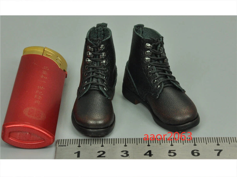 DID D80149 1/6 WWII U-Boat Senior Sergeant - Johann Leather Boots Model Model
