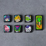 New Stock Anime DRAGON BALL Zinc Alloy 1U Keyboard Keycap 1PC for Mechanical Key Model