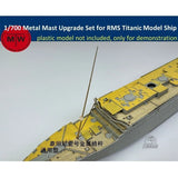 1/700 Scale Metal Mast Upgrade Set for RMS Titanic Model Ship Universal Model