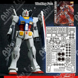 for MG 1/100 RX-78 2 the Origin GTO Model WarslugX Detail Add-on Etched Sheet Model