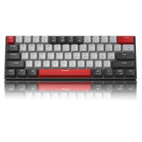 60 Percent Mechanical Gaming Keyboard, Black&Gray Mixed Color Keycaps Gaming Key Model